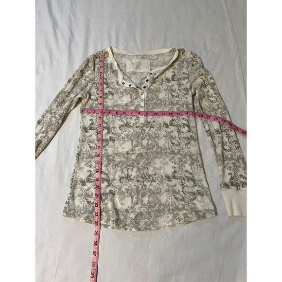 Women's Eddie Bauer Medium Thermal-Henley Top - Picture 5 of 8